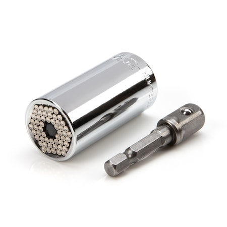 Steelman 3/8" Drive Universal Pin Socket and Hex Adapter Set 60714